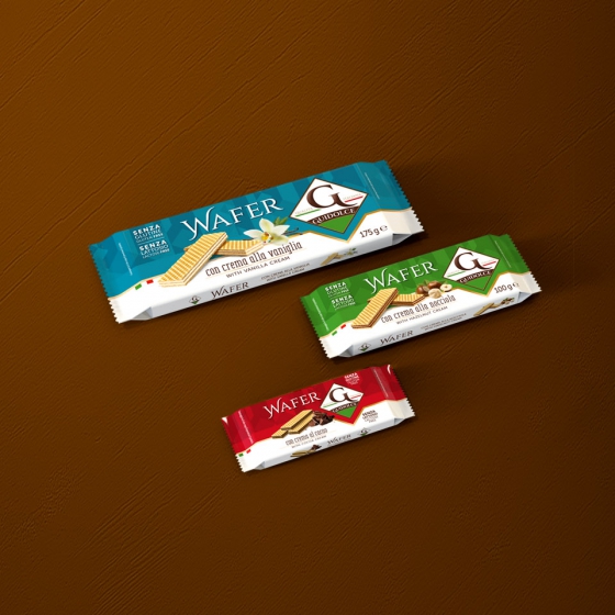Linea wafer senza glutine – Guidolce