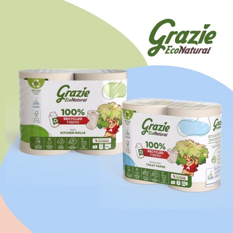 Grazie EcoNatural – Restyling linea tissue